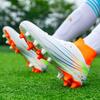 35-47 Men's High-top Socks Large Sizes of Long Nails Football Shoes Non-slip Wear-resistant TPR Artificial Corthiri Outdoor Children's Football Shoes