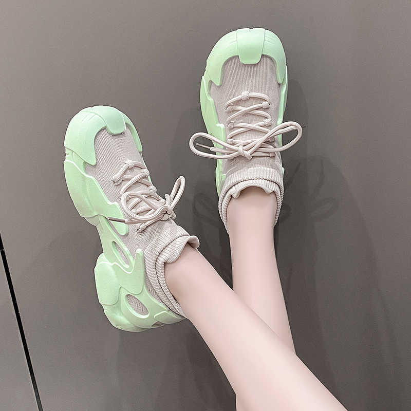 Fashion Outdoor Lace Up Summer Boots Women School Shoes High Woman Sneakers Sport Athletics Runners Hit 2025summer Mobile Ternis