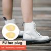 2 Stück Zehenpolster Füllmaterial Weicher PU-Schaum Zehenschutz Füllmaterial Schuheinlagen Zehenpolster Unisex Schuheinlagen Für Stiefel High Heels