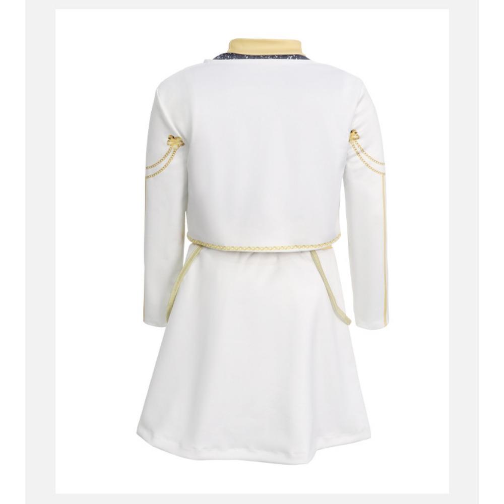 Girls School Stage Performance Pop Singer Carnival Party Role Playing Costumes Kids Pretend Game Halloween Cosplay Outfit Suit Set