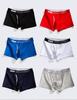 Men's Mid-Rise Pure Cotton Breathable Boxer Briefs - Youth Sports Trendy Style