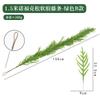 Artificial Norfolk Pine Soft Rubber Vine Garland Christmas Door Wreath Home Decor Wedding Party Photography