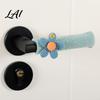 Decorative Furniture Sleeves Knitted Doorknob Covers Thick Anti‑Slip Feet Protector Sleeves Door Handle Soft Acrylic Wraps Cushion Pads,