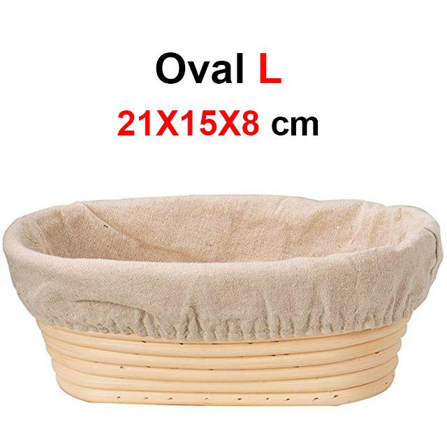 Round /Oval Bread Fermentation Natural  Rattan Basket Country Bread Baguette Dough Mass Proofing Tasting Proving Baskets BakerySupplies