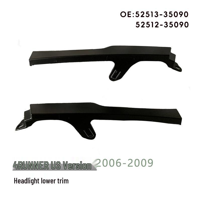 Fog Light Trim for 06-09 FJ Cruiser/4RUNNER - Front Cover Trim for US Version Headlight Lower Strip