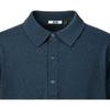 UNIQLO SS24 U Series Solid Color Polo Short Sleeve Knit Shirt Men tops Navy 467153-69