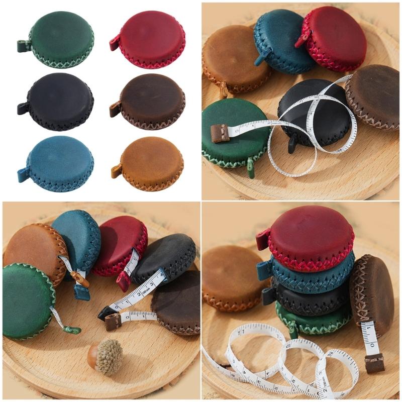 Multi Functional Leather Miniature Measuring Ruler Accuracy Instrument For Craftsmen Interior Designers