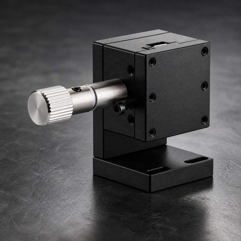 Fine Tuning Manual Sliding Stage | Compact, Table with Dovetail Guide