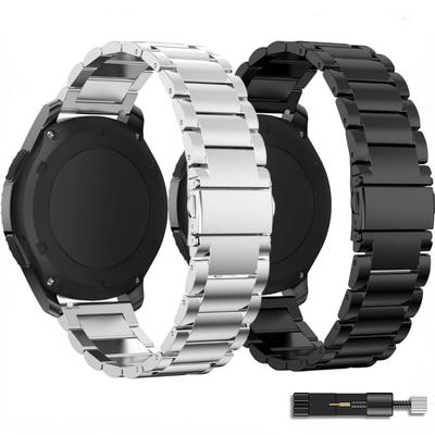 22mm Metallarmband für Samsung Watch 46mm/3/Gear S3/Huawei Watch GT-2-3-Pro/GT5 GT6 46mm Edelstahl-Armband für Amazfit GTR