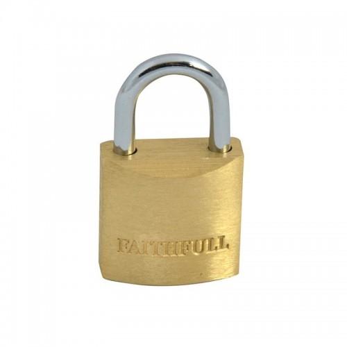 Faithfull Brass Padlock