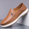 Spring New Chinese Men's Comfortable and Breathable Casual Leather Shoes Soft Leather Foot Cover Men