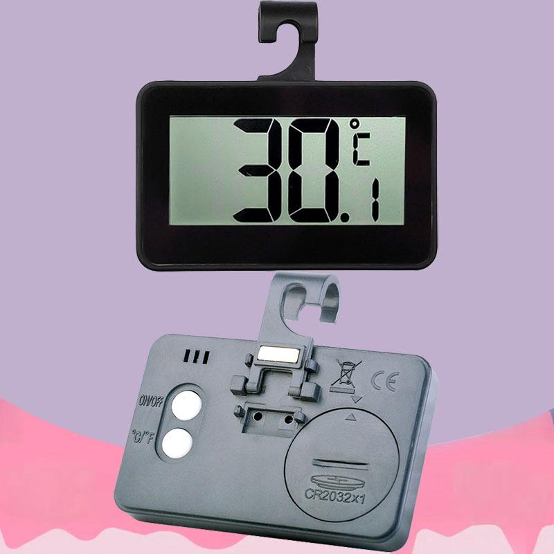 Multi-Purpose Household Thermometer And Hygrometer Digital LCD Bedroom Basement Cold Storage Refrigerator Thermometer New