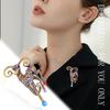 Sheep Exquisite Hand-painted Cute Animal Accessories Brooch