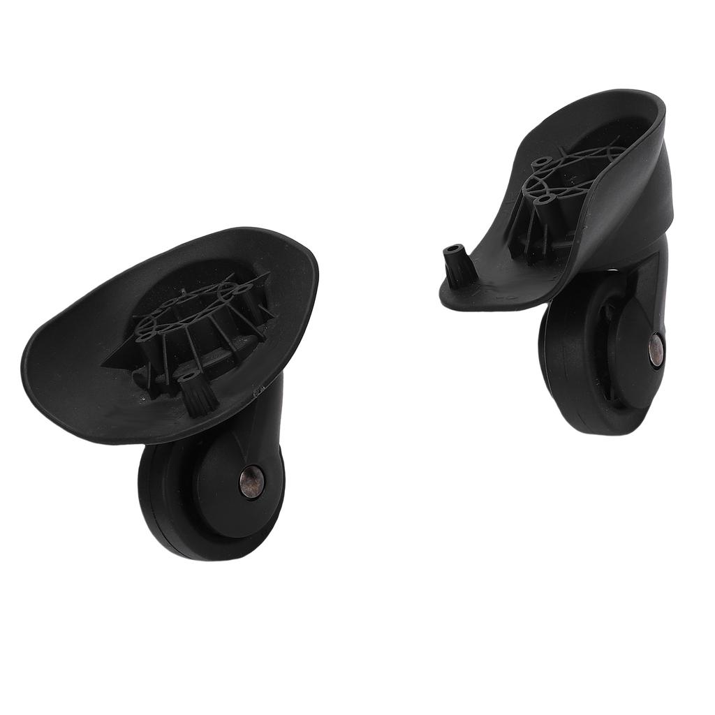 1 Pair Luggage Suitcase Wheels Replacement for 47R Silent Trunk Luggage Wheels Spare Part Black Suitcase Casters