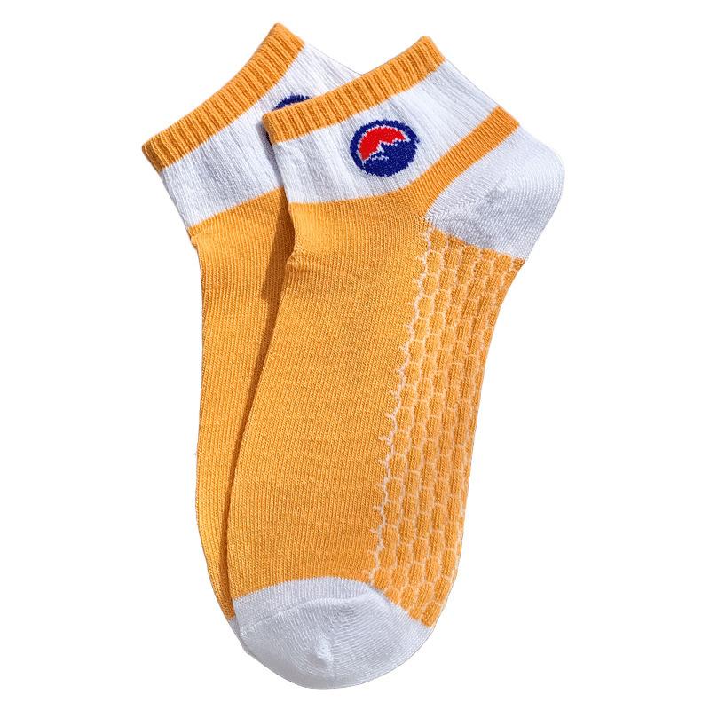 5 Pairs of Socks Men and Women Summer Couple Cotton Socks Season Anti-odour Sweat Spring and Autumn Massage Bottoming Socks
