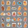 50 Cute Capybara Stickers: Cartoon Animals, Waterproof & Decorative for DIY Laptop & Phone Cases
