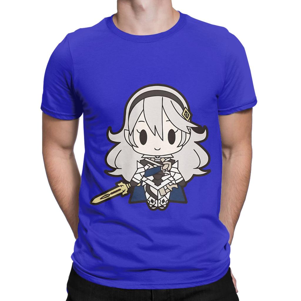 Fire Emblem Fates Kamui Chibi Female Novelty 100 Cotton TShirt Fire Emblem Tops Tees For Unisex