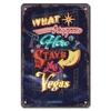 Welcome To Las Vegas Plaque Metal Tin Signs Vintage Decor Nevada Casino Metal Posters Wall Art Decor