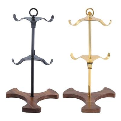 Árbol Multiusos para Tazas de Café con Base de Madera Antideslizante Organizador de Almacenamiento para Encimera de Cocina Colgador para Copas de Vino