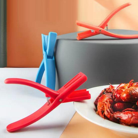 Crawfish Shelling Pliers Food-Grade Plastic Seafood Opener Tool for Easy Shelling Shrimp And Crawfish Tail Meat Removal with Nail