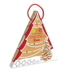 Moule en silicone - SCRAPCOOKING - KIT EMPORTES PIECES - Thème Noël - 16x6x0,8 cm - Entretien facile