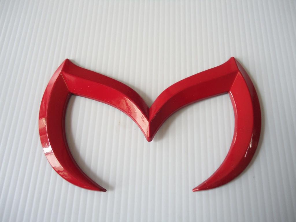 Premium 3d Evil M Emblem Logo Bat Rear Badge Decal For Mazda 3 6 Mazdaspeed Cx Miata