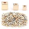 200pcs 3/4/5mm CCB Square Beads Cube Loose Spacer Beads for DIY Jewelry Making Crafts Bracelets Necklace Accessories Wholesale