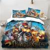 Carton Thundercats Beding Set Shet King Twin Double Child Beding Set Mircofiber Or Polyester Soft with Soft Fabric Duvet Cover Set Home Textiles