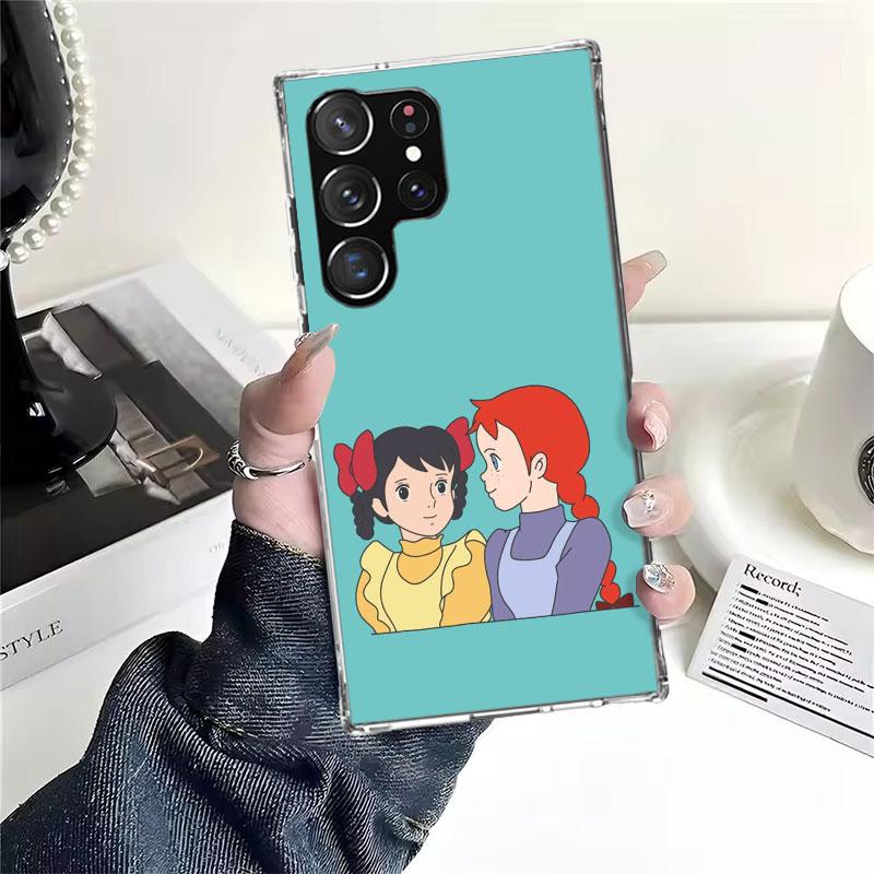 A-Anne Of Green Gables Shirley Soft Phone Case For Samsung Galaxy S22 S23 S24 S25 Edge S26 Ultra S20 FE S21 Plus + Fundas Coque