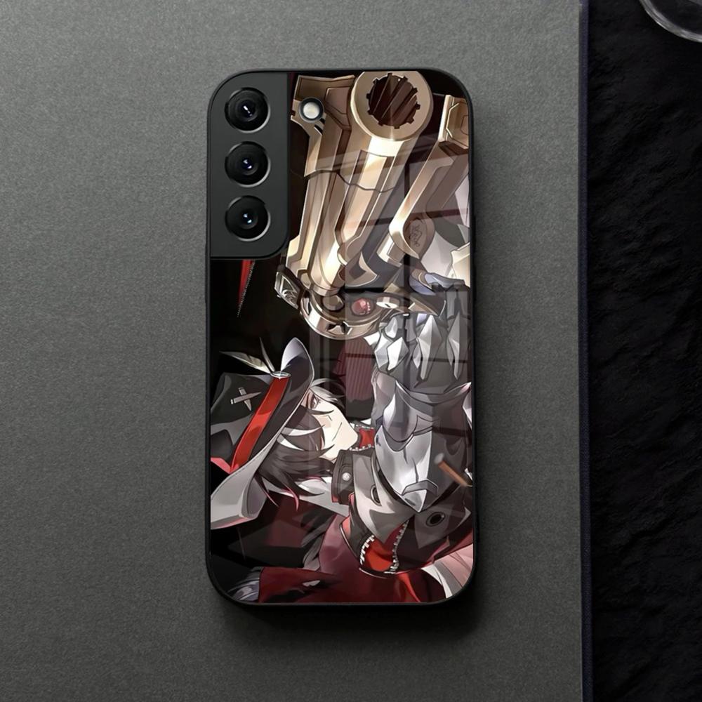 

Boothill Honkai Star Rail Phone Case Glass For Samsung Galaxy S21 S26 S25 S22 S20 S24 S23 Ultra Fe Plus A16 A34 A54 A24 Coque Galaxy S25 FE