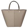MICHAEL KORS Flora Monogram Coated Canvas Crossbody Tote Medium Women's Beige