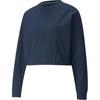 Casual Round Neck Fashion Pullover Sweatshirt Women Sweatshirt Blue 520948-66