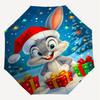 1PC Warner Christmas Rabbit Automatic Open/Close Umbrella with Windproof, 97-Rib Sturdy Canopy, Durable Ribs1314A