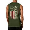 Herren Hemden 4. Juli USA Muskel Tanktops Patriotische Tanktops
