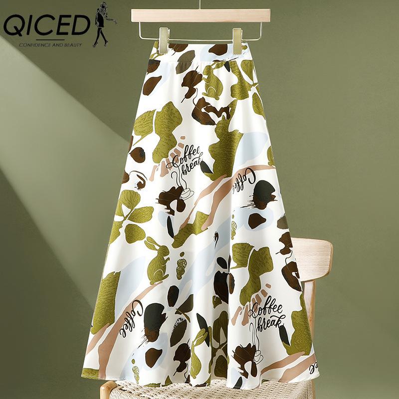 QICED 18 Color Women's Fashion Casual Summer Spring Skirt