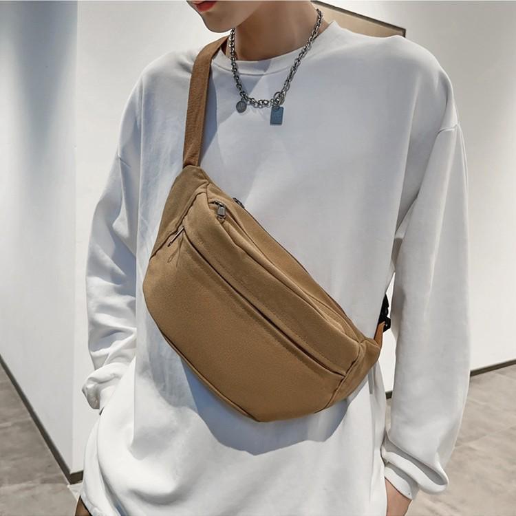 Men’s Large-Capacity Crossbody Sports Bag: Versatile Fanny Pack & Casual Chest Bag for Travel
