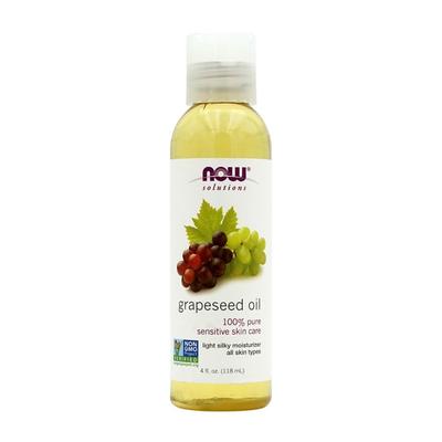 Solutions 100% Pure Grapeseed Oil Sensitive Skin Care, 4 Fl Oz