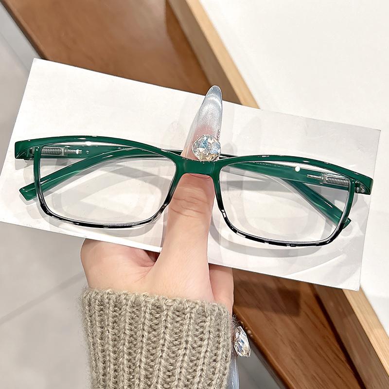 

Retro Classic High-Quality Small Square Frame Reading Glasses High-Definition Ultra-Light And Comfortable Reading Glasses 4.0