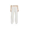 Nike Corduroy Wide-Leg Split Knit Sports Pants Women Bottoms White DQ5922-104