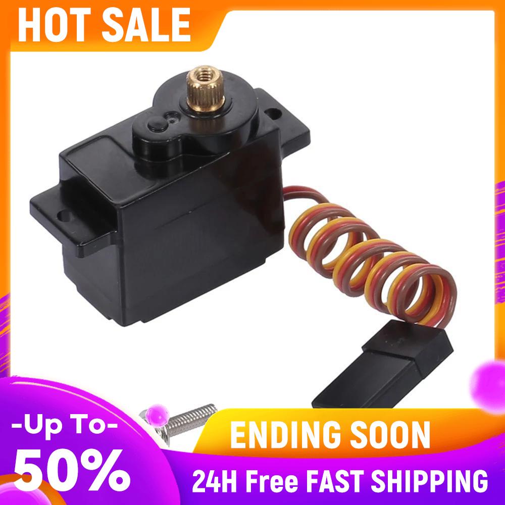 

5 G RC Servo Digital Servo High Torque Servo Motor Metal Gear Steering Servo Fit for 1/24SCX24 1/28 K989 China Mainland