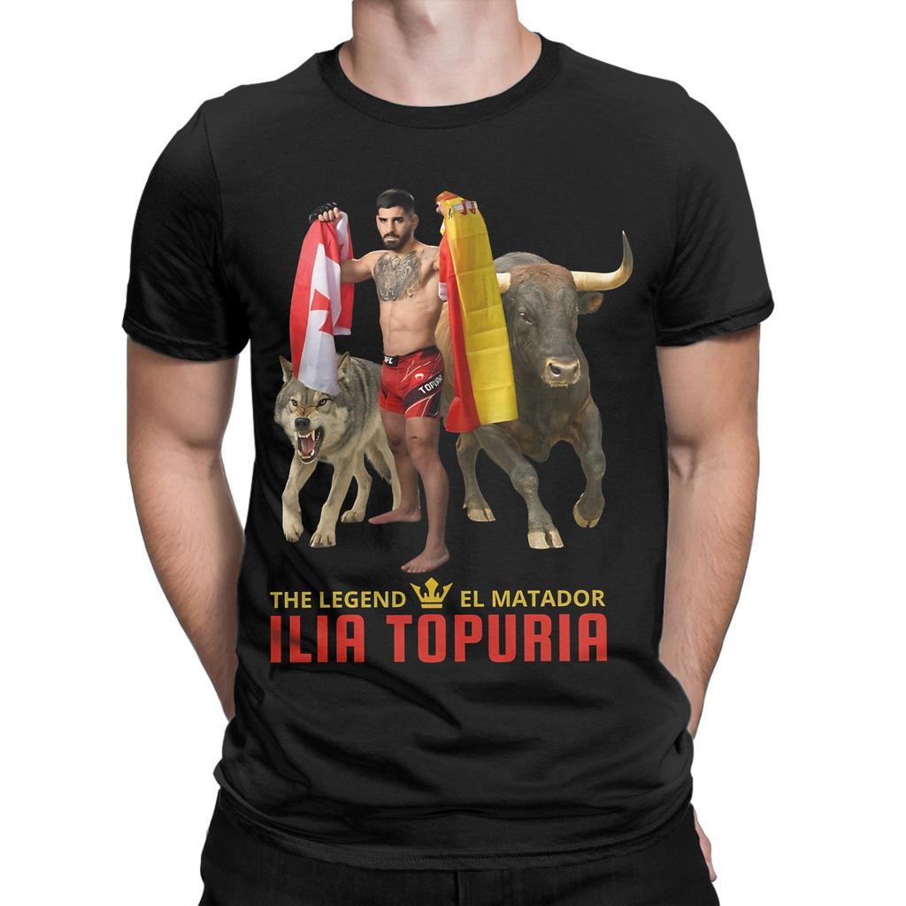 2026 El Matador Ilia Topuria Tee Shirt for Unisex WoUnisex Gift Idea T Shirts 100 Cotton Clothing