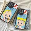 Kawaii O-OSAMU-G-GOODS Cute Phone Case For IPhone 16 15 14 13 12 11 Pro Max Plus Soft Leather Cover