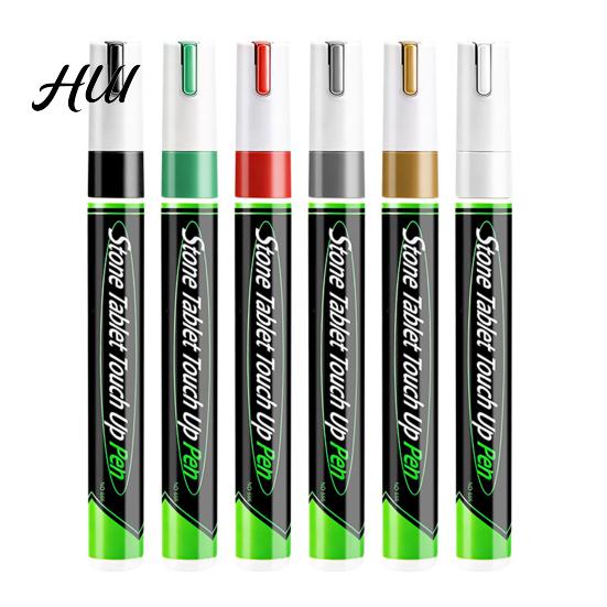 Tombstone Marker Pen Stone Lettering for Restoration 3mm Waterproof Fade-Resistant Retouching Granite Marble Quick-Dry Engraving Outdoor Memorial