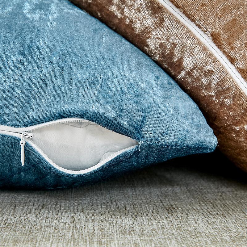 Ice Velvet Throw Pillow Cushion Cover Sofa Pillow Cushion Velvet Bedside Cushion Cover