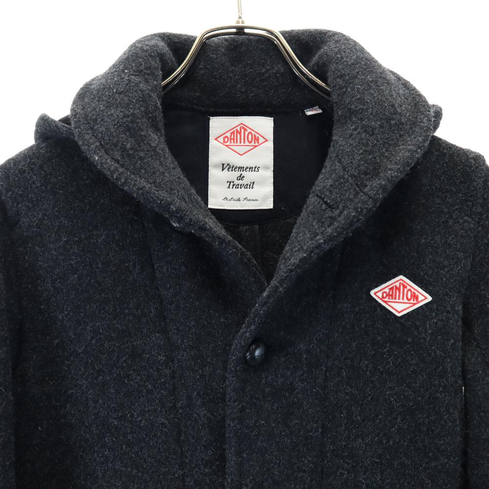 Danton made in Japan Wool Mossa Long coat 34 Charcoal gray Women Used