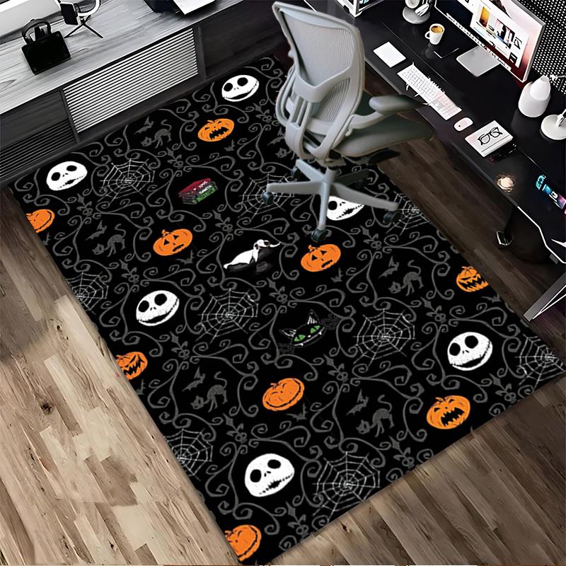 Halloween Night Living Room Non-Slip Area Rug Soft Carpet for Bedroom Game Playroom Sofa Office Home Decor Doormat Christmas Gift C9211607