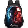 Versatile The Venom Last Dance Cartoon Pattern Backpack For School With High Durability And Comfort