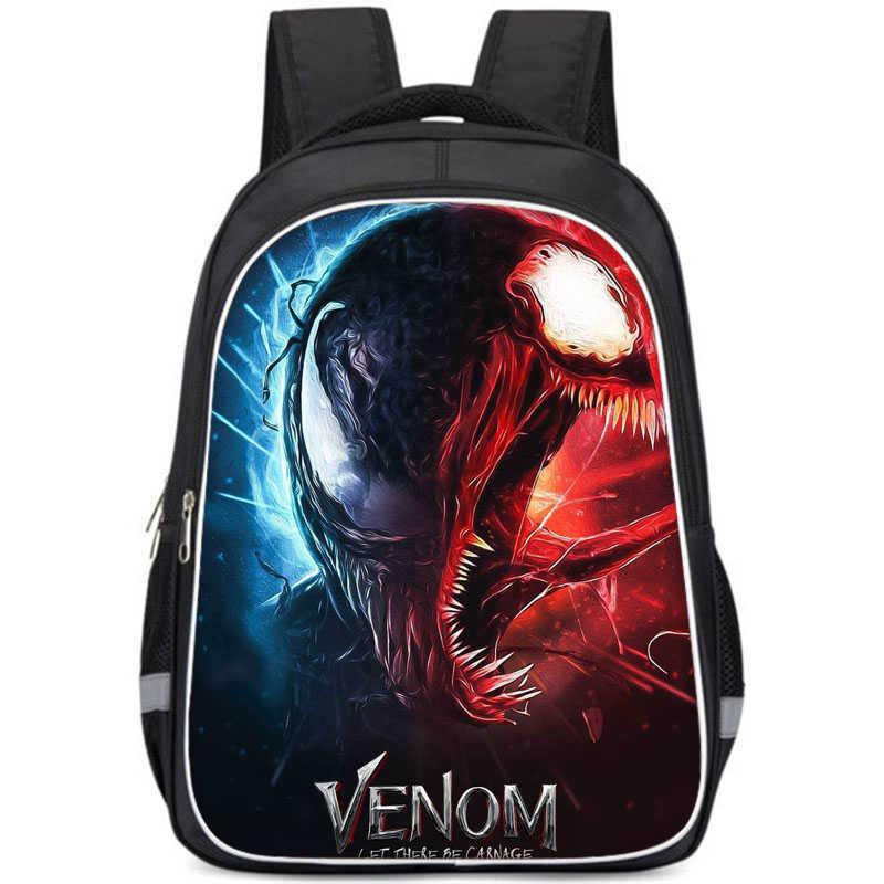 Versatile The Venom Last Dance Cartoon Pattern Backpack For School With High Durability And Comfort