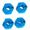 AEF2-4Pcs For MJX 1/14 1/16 14210 14303 16207 16208 Remote Control Car Accessories 12Mm Hex Connector