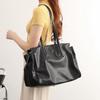 Retro Tote Bags Women Synthetic Leather Women Large Travel Handheld Bag Commuter Single Shoulder Bag
